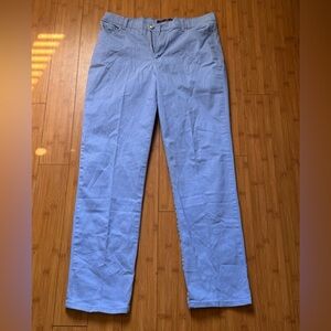 Light Blue Casual Pants